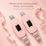 Her Aura Cordless Heating Pad — Heat + Massage for Period Cramp Relief