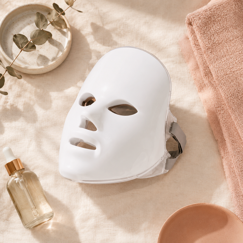 Her Aura LED Light Therapy Mask — 7-Color At-Home Skincare