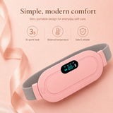 Her Aura Cordless Heating Pad — Heat + Massage for Period Cramp Relief