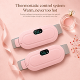 Her Aura Cordless Heating Pad — Heat + Massage for Period Cramp Relief