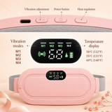 Her Aura Cordless Heating Pad — Heat + Massage for Period Cramp Relief